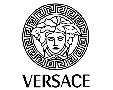 versace logo lace top|versace logo drawing.